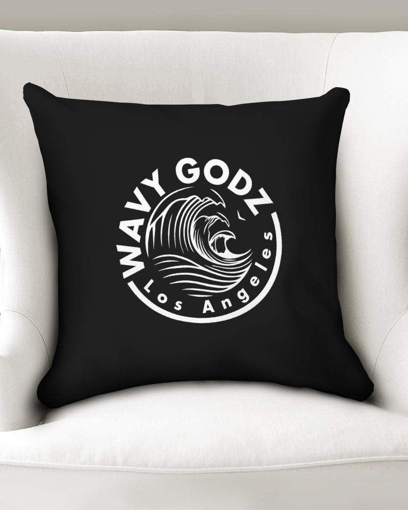 Wavy Godz "White Claw" Throw Pillow Case 18"x18"