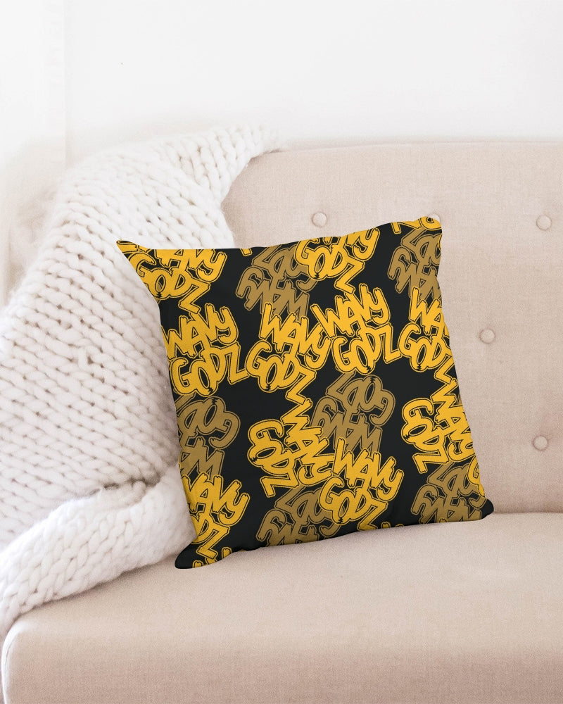 Wavy Godz "Kids Style" Throw Pillow Case 18"x18"