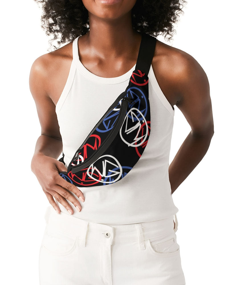 wavygodz_allover Crossbody Sling Bag